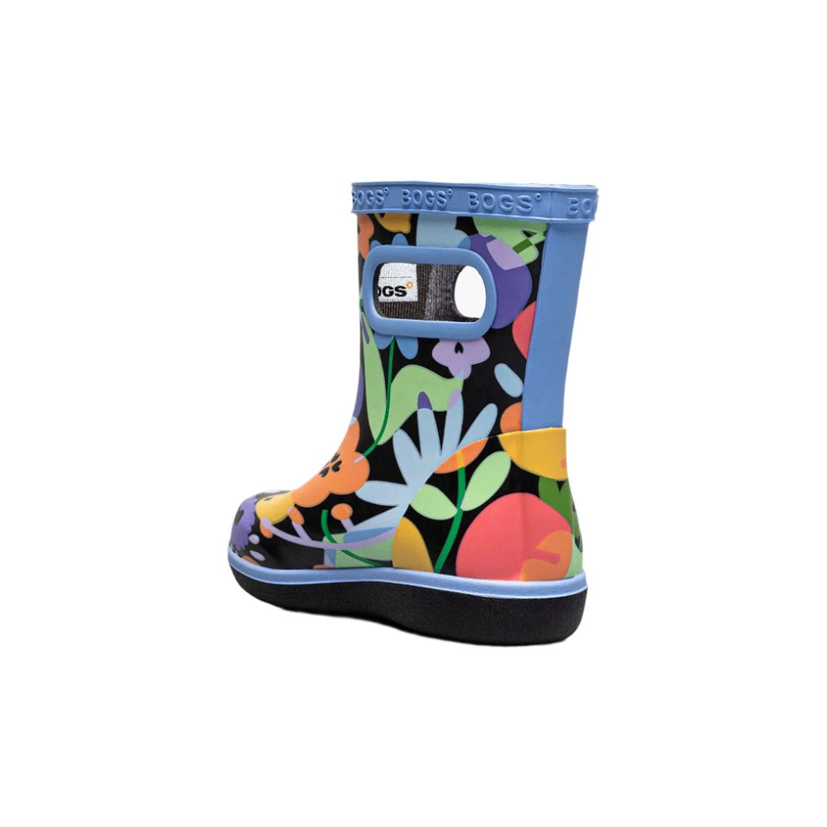 BOGS Skipper II Kids' Waterproof Rain Boots - Non-Slip Winter & Spring Shoes for Boys & Girls - Perfect for Puddles, Mud, and Outdoor Play