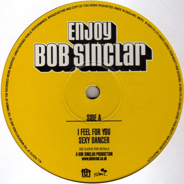 Bob Sinclar - Enjoy Part 1 & 2 (2x12