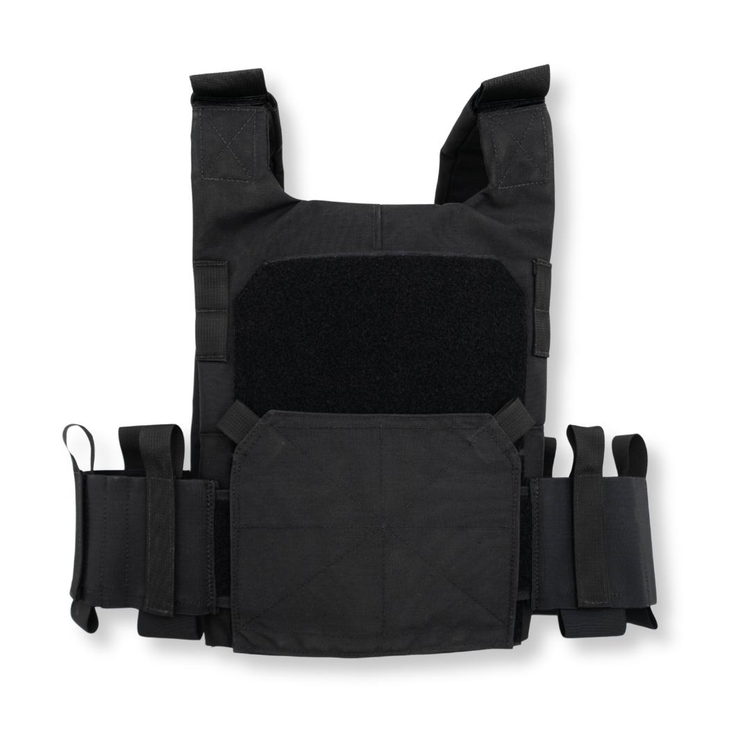 Tactical Plate Carrier Vest - Military & Law Enforcement Body Armor for Combat, Training & Outdoor Survival | The Refuge Plate Carrier