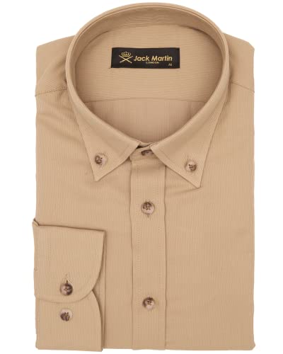 Dobby Stripe Tan