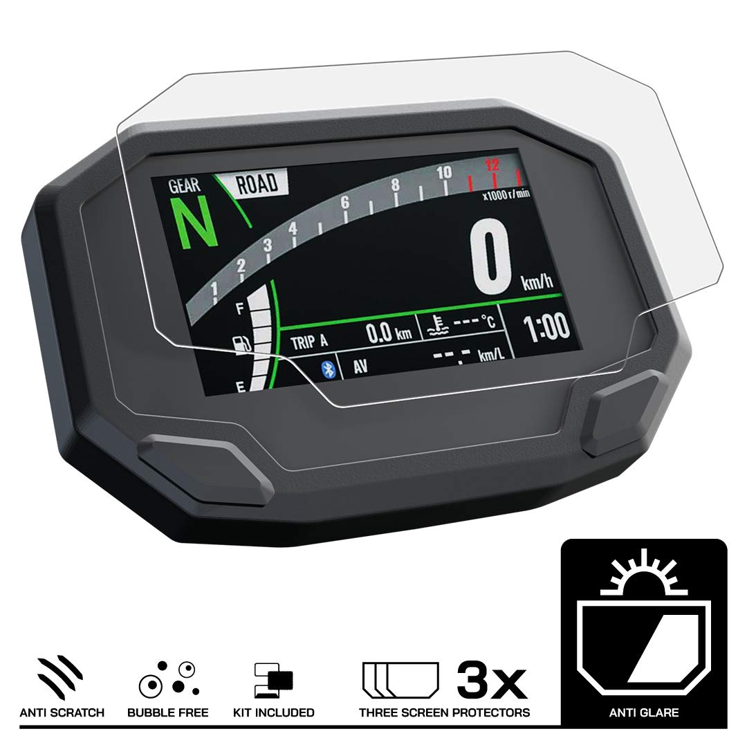 Speedo Ninja 650 Screen Protector (2020+) - Anti Glare for Dashboard - Perfect for Daytime Riding