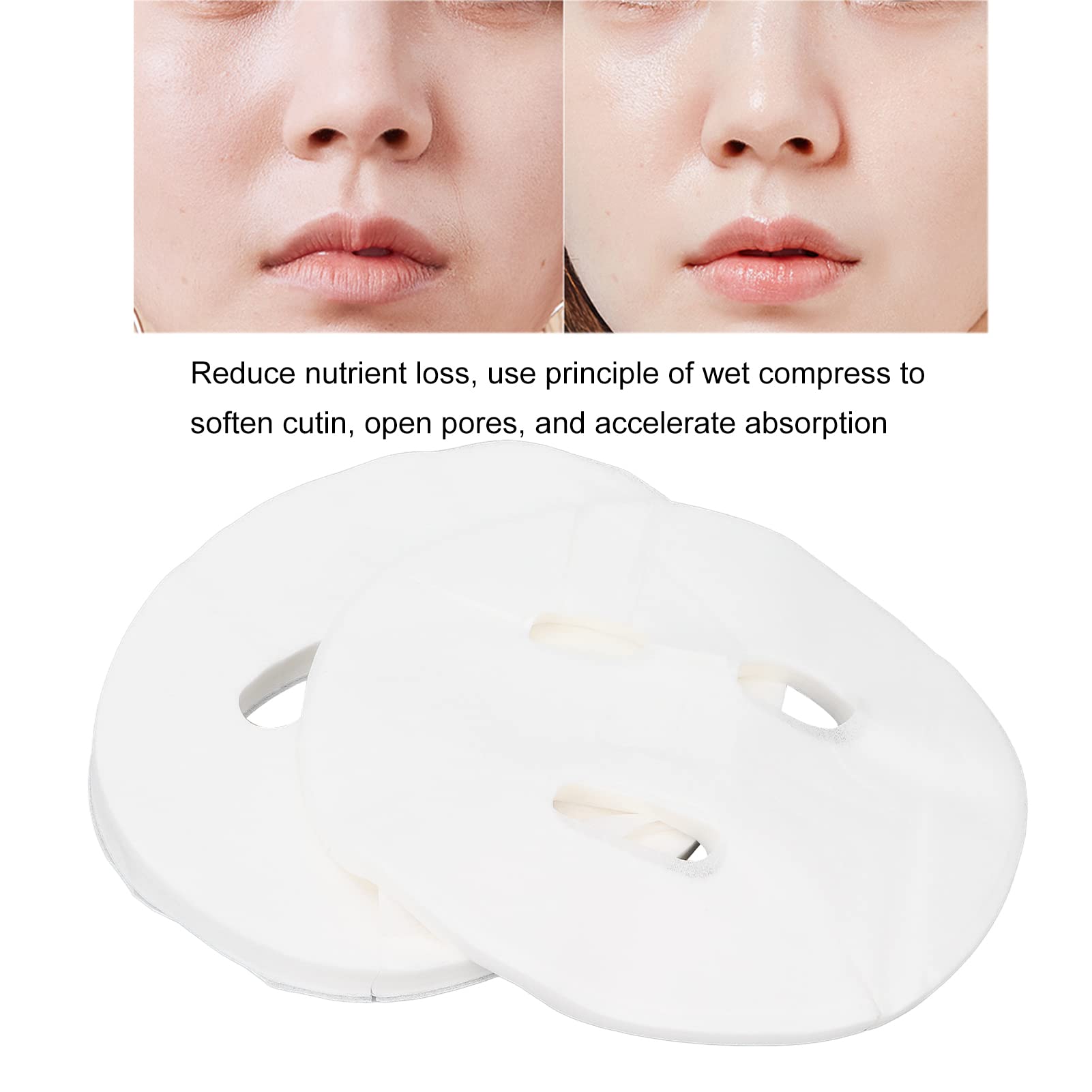 Facial Sheet Mask | DIY SPA Wet Compress for Moisture Locking & Hydration | Travel & Home Skincare Essential | Perfect for Relaxation & Skin Rejuvenation