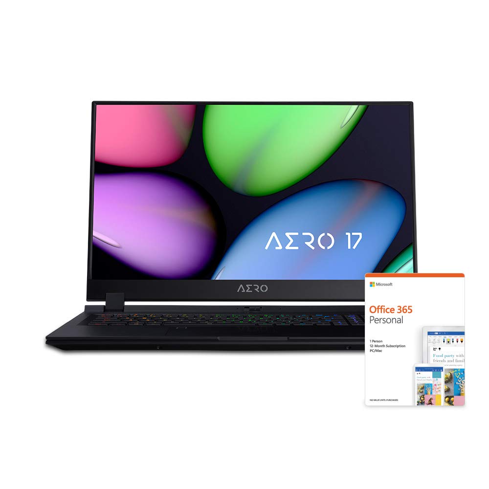GIGABYTE AERO 17 SA Thin & Light Gaming Laptop - 17.3