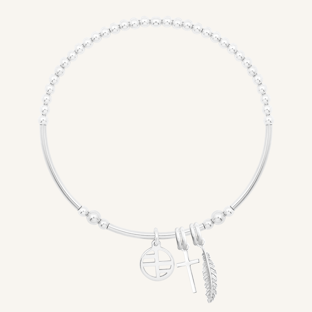 Believe Charm Bracelet for Women - Inspirational Jewelry Gift for Birthday, Christmas & Everyday Wear - Trendy Bangle with Motivational Message