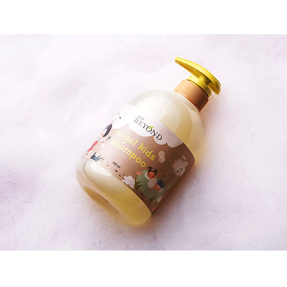 BEYOND Angel Kids Gentle Body Wash for Sensitive Skin - 700ml Hypoallergenic & Tear-Free Formula - Perfect for Daily Bath Time & Baby Care Routine