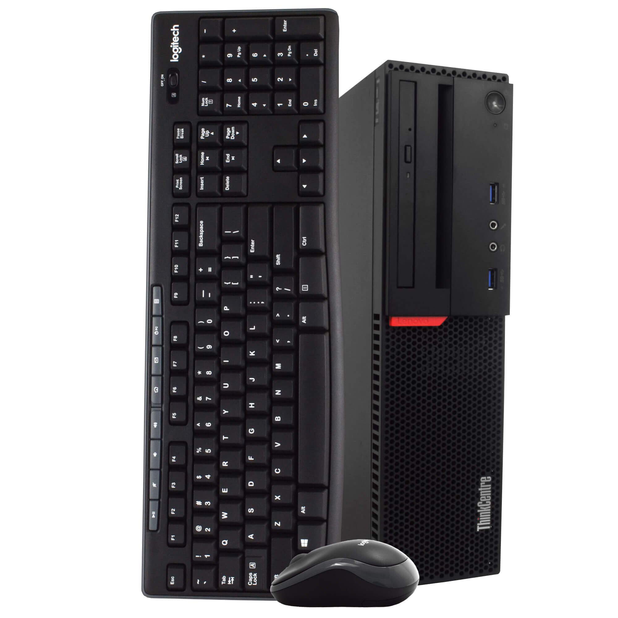 Lenovo ThinkCentre M900 Business Desktop Computer - Intel Core i5-6500 3.2GHz, 16GB RAM, 1TB HDD, Windows 10 Pro | Includes 23.6
