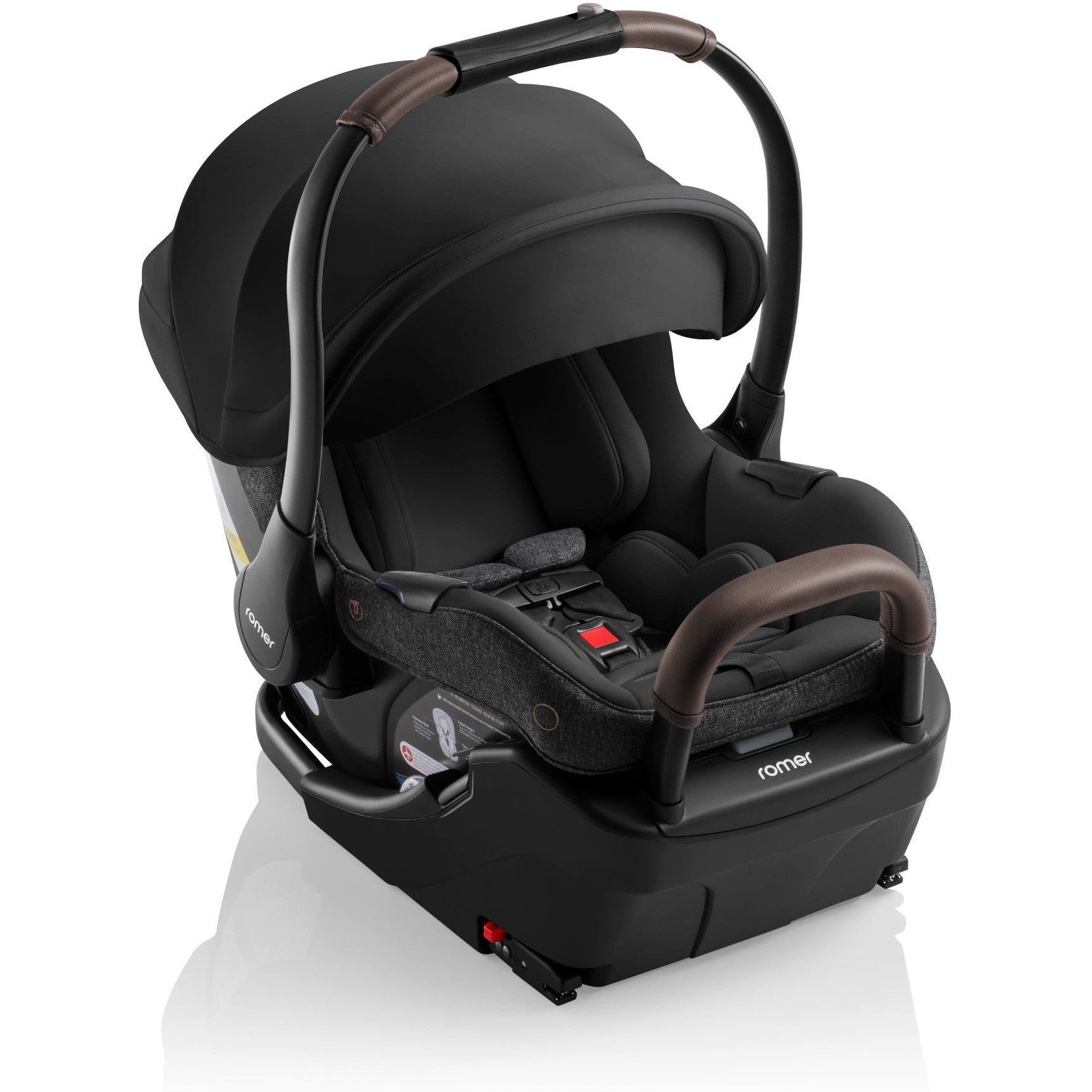 Romer Juni Infant Car Seat with Versa Base - Safe & Lightweight Baby Car Seat for Newborns to 35 lbs - Easy Installation for Cars, Travel & Daily Commute