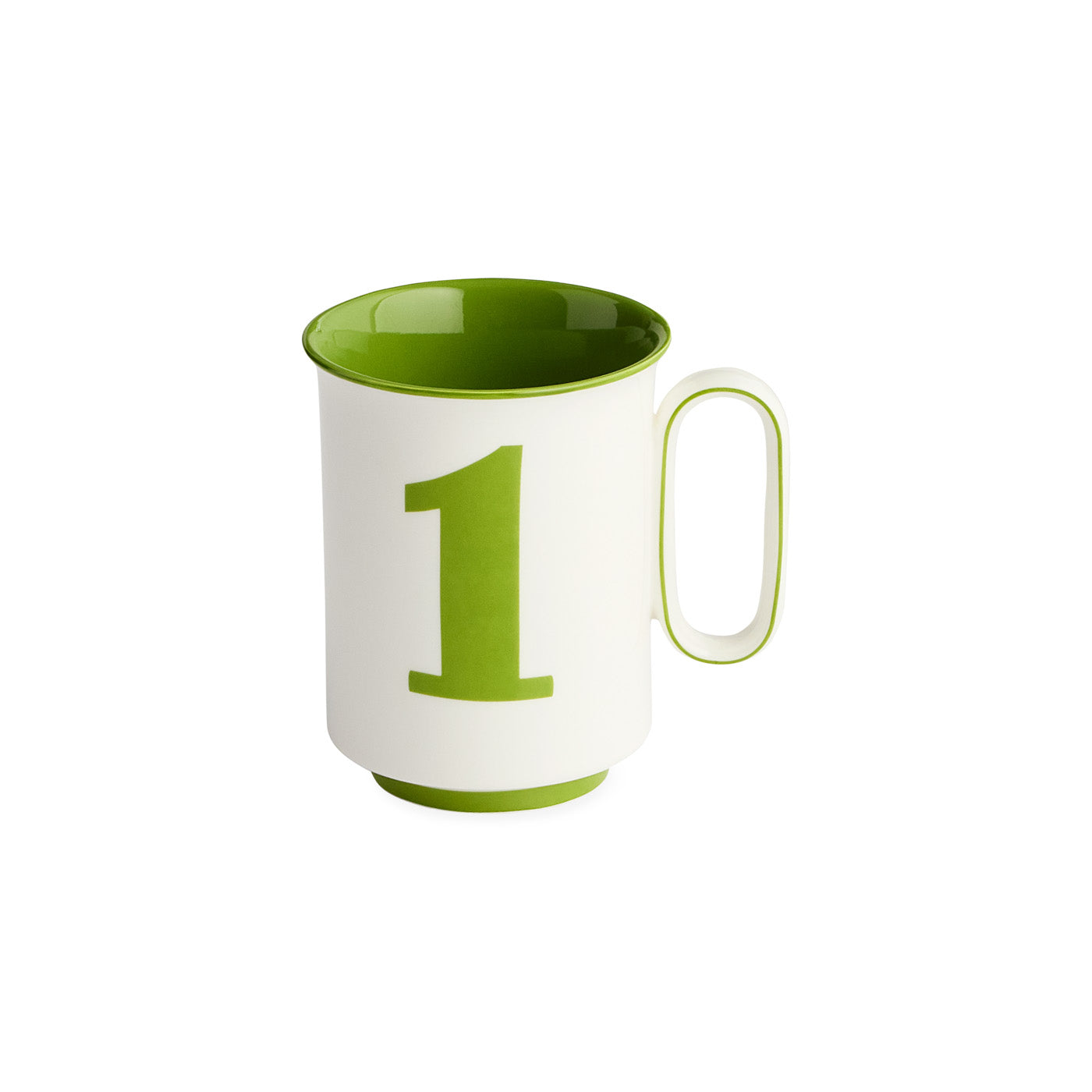 Lucky Number Coffee Mug - Ceramic Cup with Inspirational Numbers for Good Luck - Perfect for Home, Office, or Gift Giving