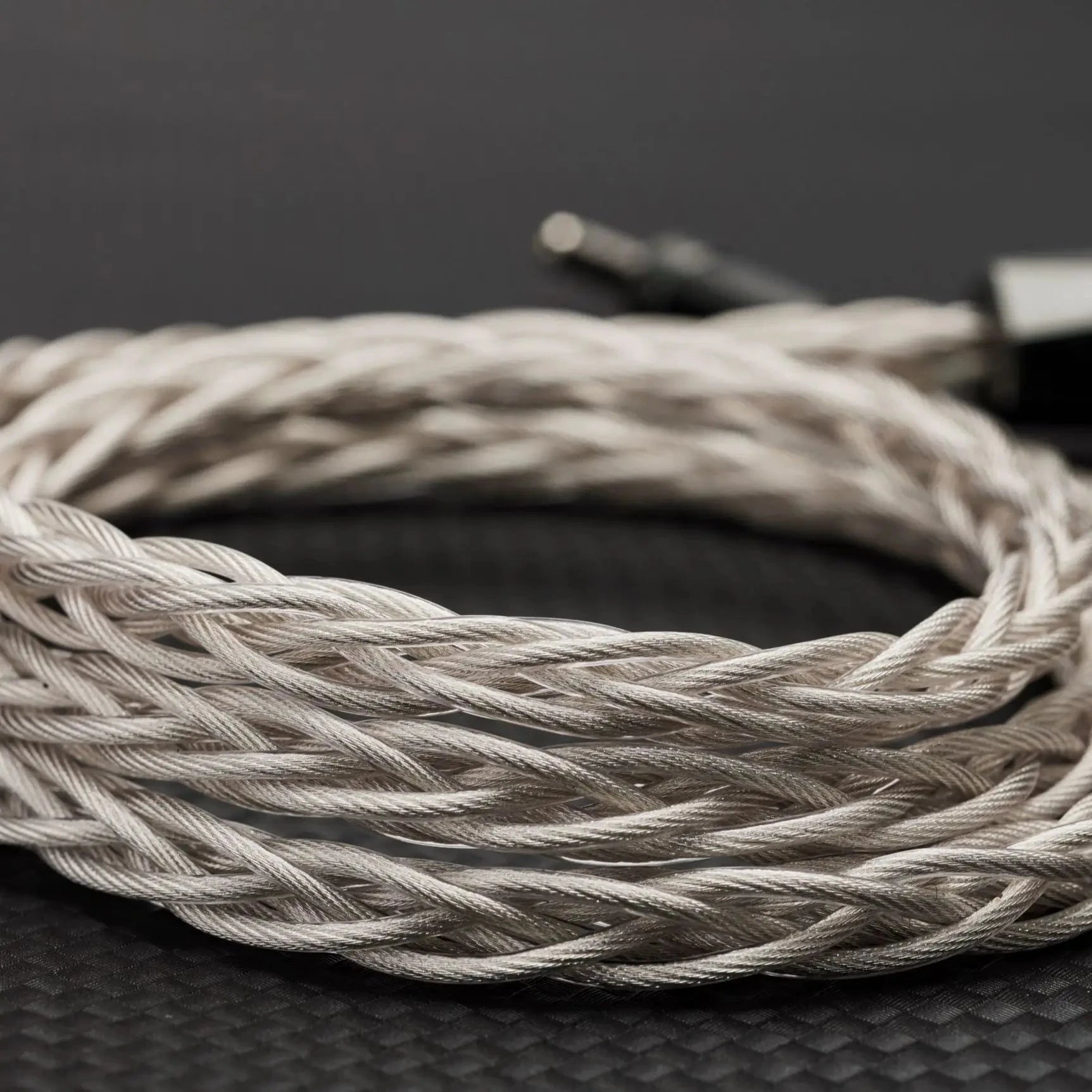 Premium Effect Audio CADMUS 8-Wire HiFi Earphone Cable - 2Pin 0.78mm/MMCX with ConX Interchangeable Connector for Audiophiles - Perfect for Studio Monitoring, Gaming & Travel