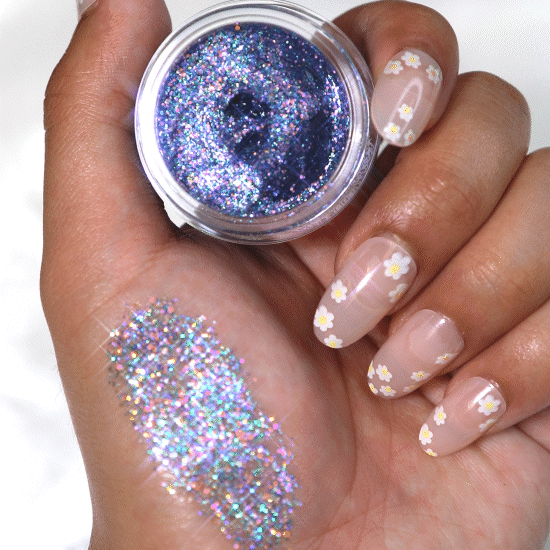 Hologram Glitter Gel - Dancing Queen (012) | Shimmering Nail & Body Art for Parties, Festivals & Cosplay