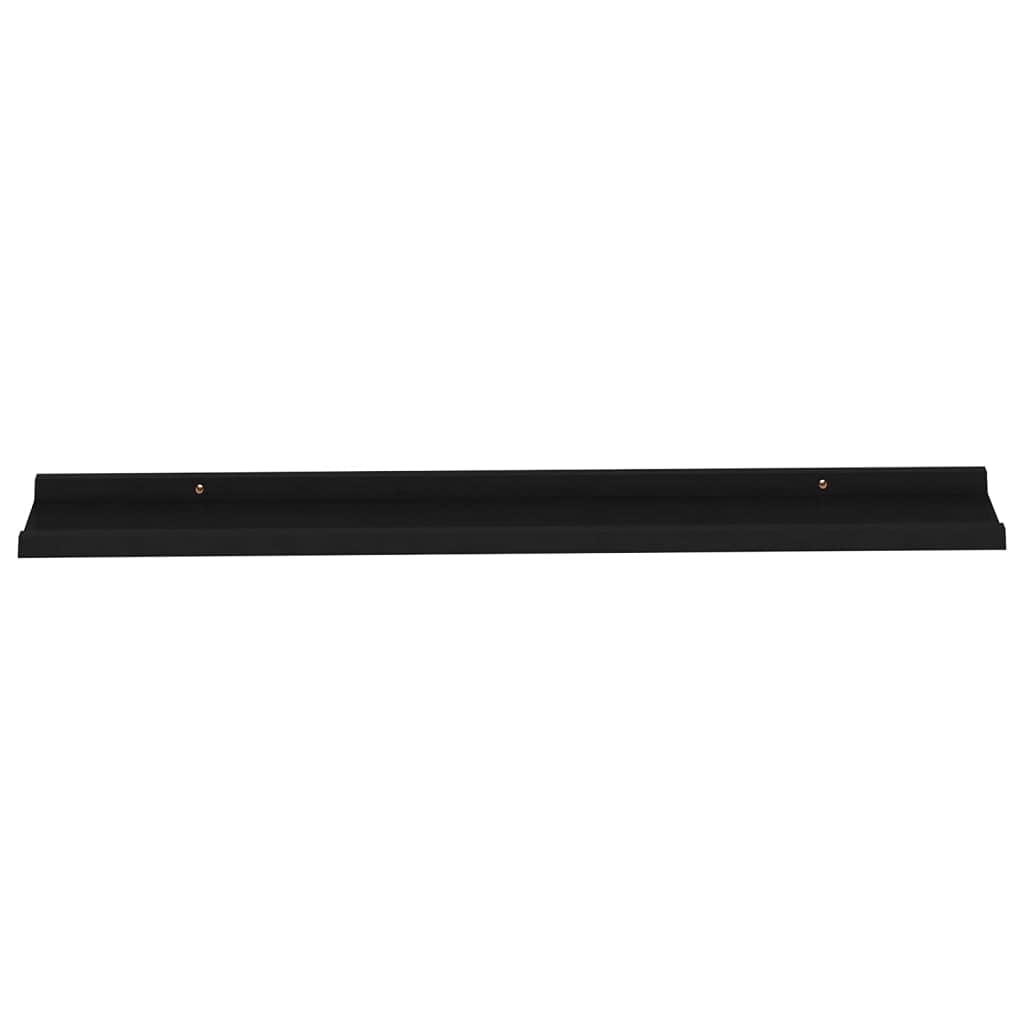 2 Pack Black Wall Shelves 39.4