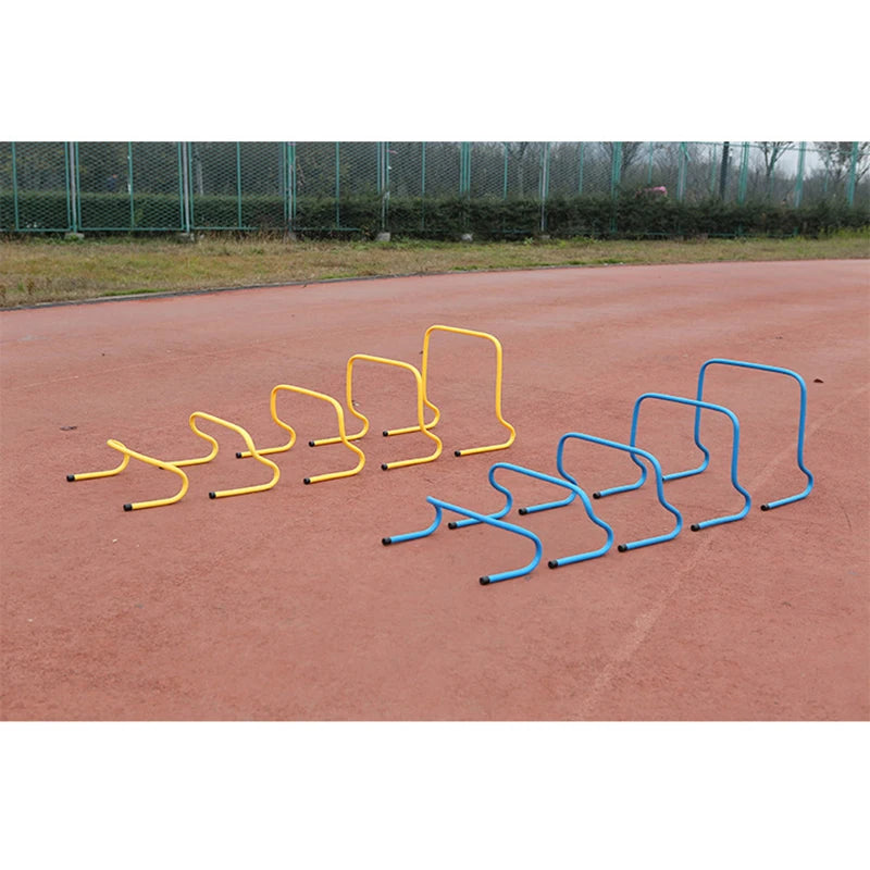 Agility Training Equipment Set - Soccer Hurdles, Football Storage Carrier & Cloth Wrapper for Sports Practice | Perfect for Football Drills, Soccer Training & Field Exercises