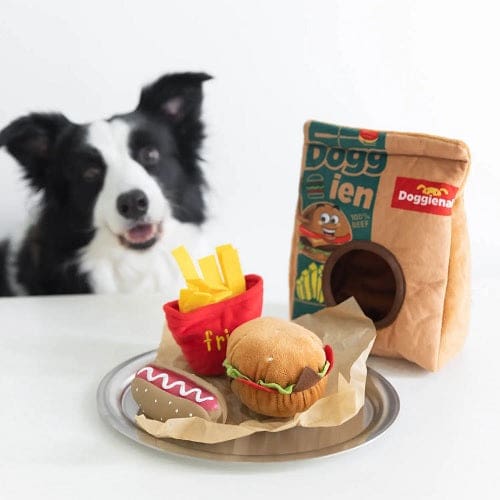 Doggie Meal Dog Toy Set - Fun & Interactive Chew Toys for Small & Large Dogs - Perfect for Playtime, Training & Teething Relief