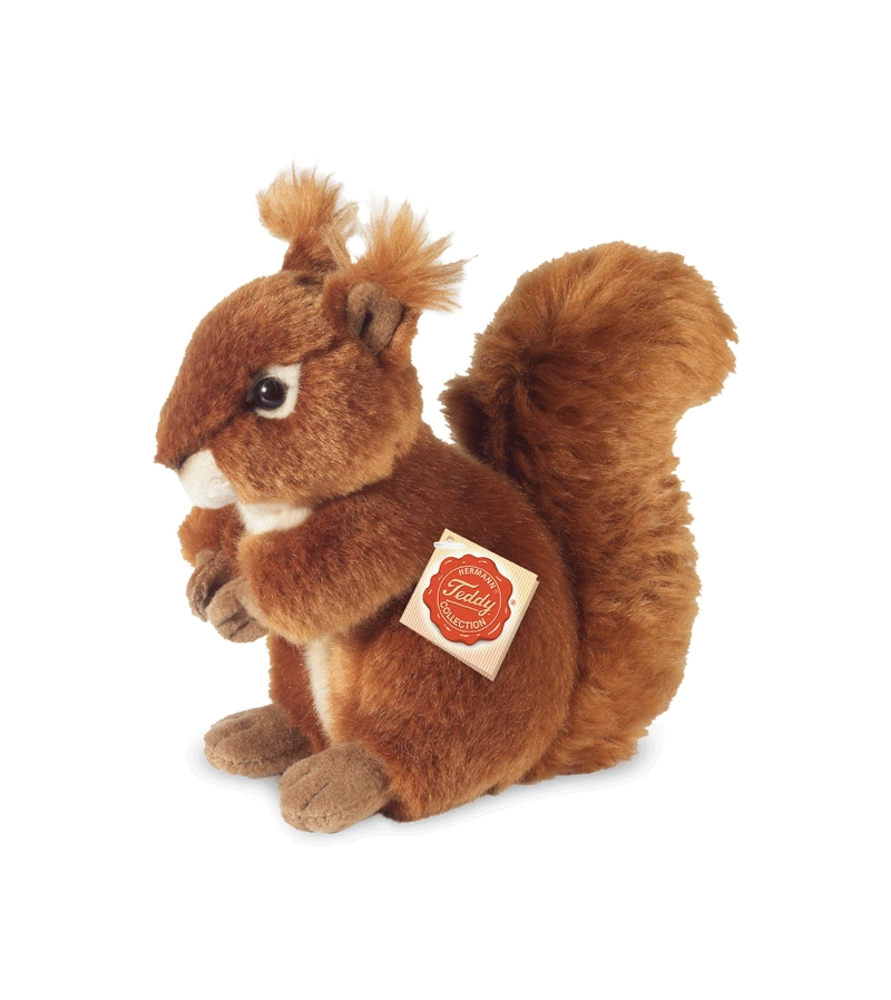 Premium Big Plush Squirrel Stuffed Animal by Teddy Hermann - Ultra Soft Cuddly Toy for Kids, Nursery Decor & Gift for Squirrel Lovers