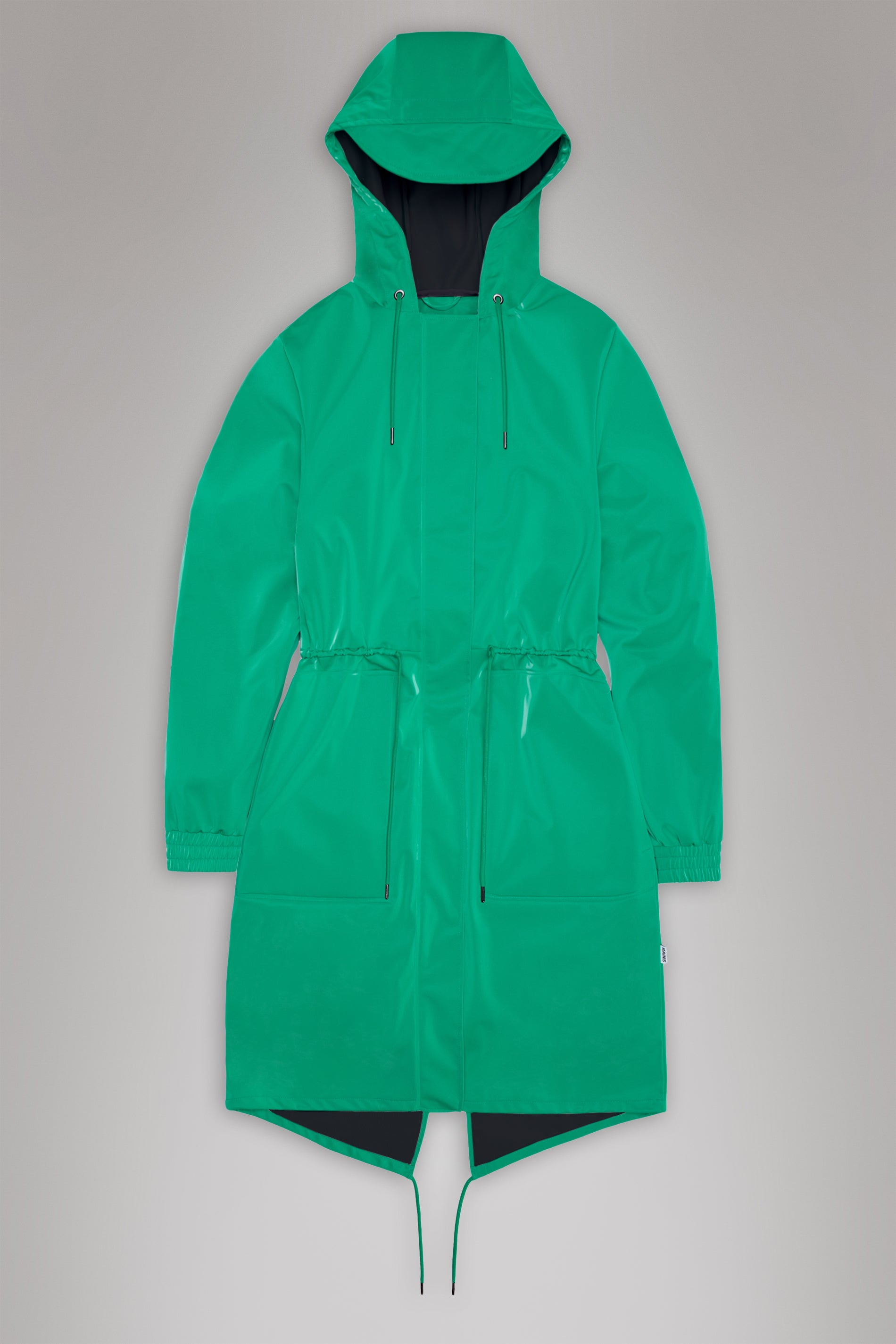 Lightweight Waterproof String Parka Jacket for Men & Women - Windproof Raincoat for Outdoor Hiking, Camping & Daily Wear