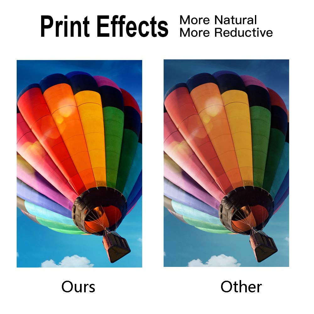 OGOUGUAN Ink Cartridge PFI-102 for Canon iPF Printers (6-Pack) - Photo & Poster Printing