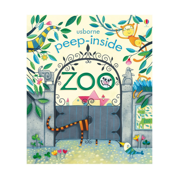Usborne Peep Inside the Zoo Board Book - Interactive Lift-the-Flap Children's Animal Book for Early Learning | Perfect for Toddlers, Preschoolers & Bedtime Storytime