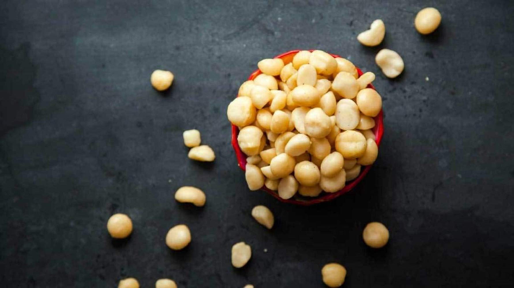 Premium Dry Roasted Macadamia Nuts Unsalted (1 Lb) | Oven Roasted Without Oil | Vegan, Keto & Paleo Friendly | Small Batch Baked for Maximum Freshness | Farm Fresh Nuts Brand | Perfect for Snacking, Baking & Healthy Gift Giving