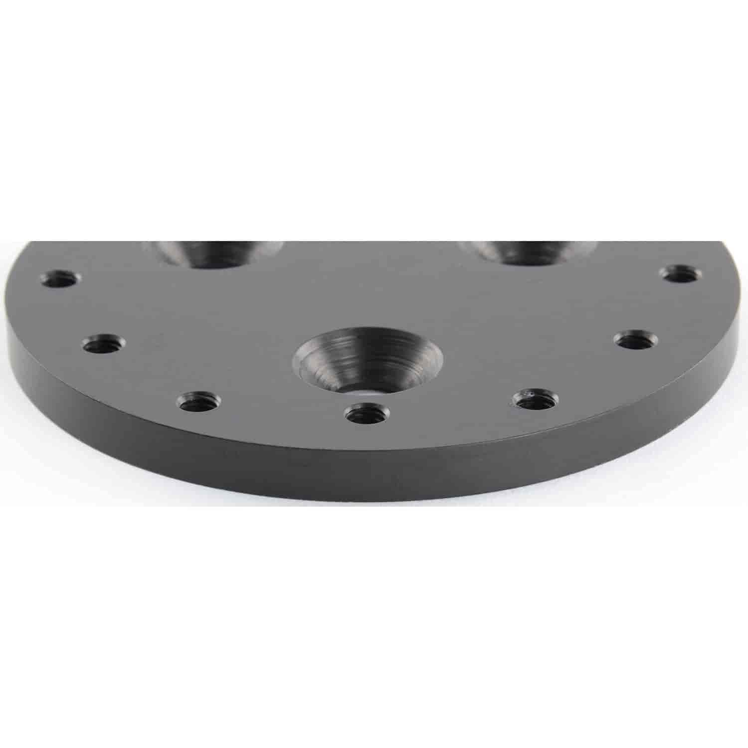 JEGS 60728 Universal 3 Bolt to 6 Bolt Steering Wheel Adapter Hub - Compatible with Most Aftermarket Wheels | Perfect for Car Racing, Drifting & Custom Builds