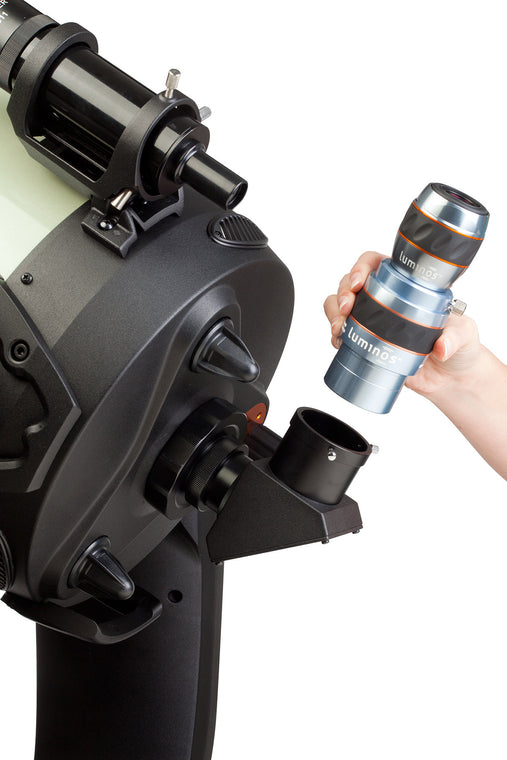 Celestron Luminous 2.5x Premium Barlow Lens - High-Quality Telescope Accessory for Astronomy & Stargazing | Ideal for Lunar & Planetary Observation