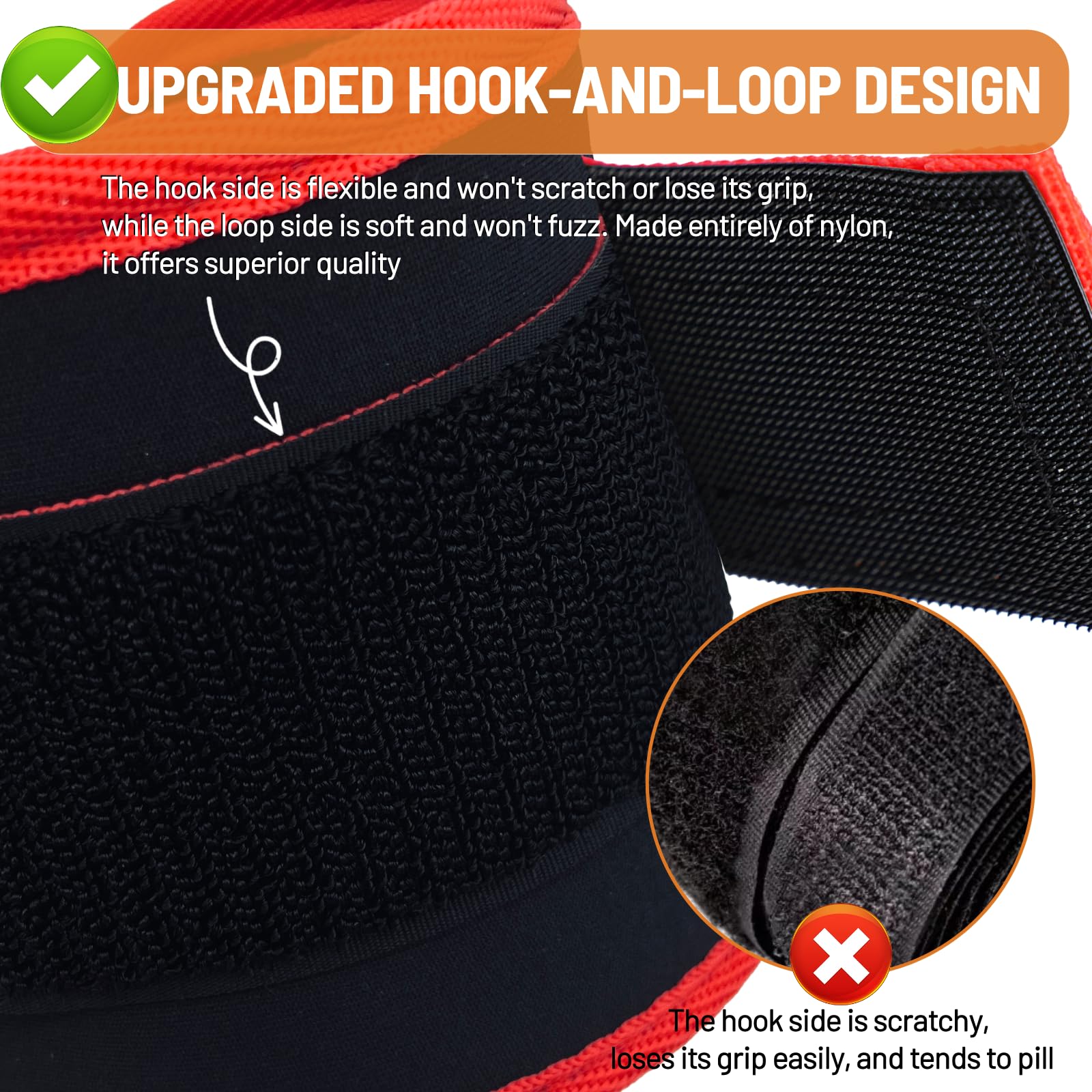 Ankle Resistance Bands with Adjustable Cuffs for Glute Workouts - Perfect for Kickbacks, Leg Extensions & Hip Abductors | Gym, Home & Cable Machine Training | Fitness Accessories for Women & Men
