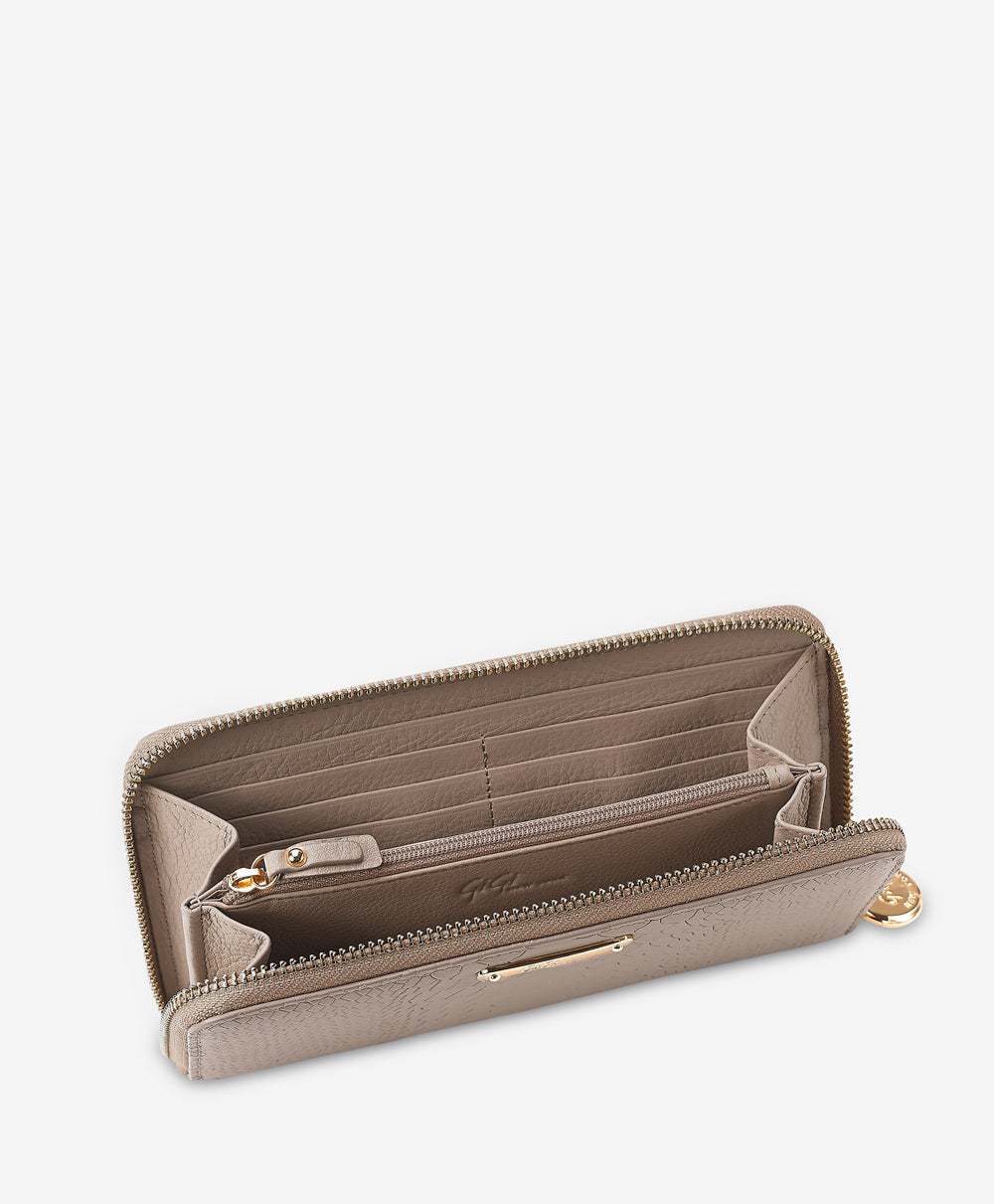 Large Zip Around Wallet for Women & Men - RFID Blocking Travel Wallet with Multiple Card Slots & Coin Pocket - Perfect for Everyday Use, Business Trips, and Travel Accessories