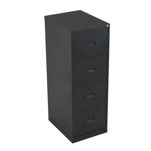 Metal File Cabinet with Lock - 2 Drawer Letter Size File Cabinet for Office, Home, or School - Secure Document Storage Organizer for Files, Folders, and Office Supplies