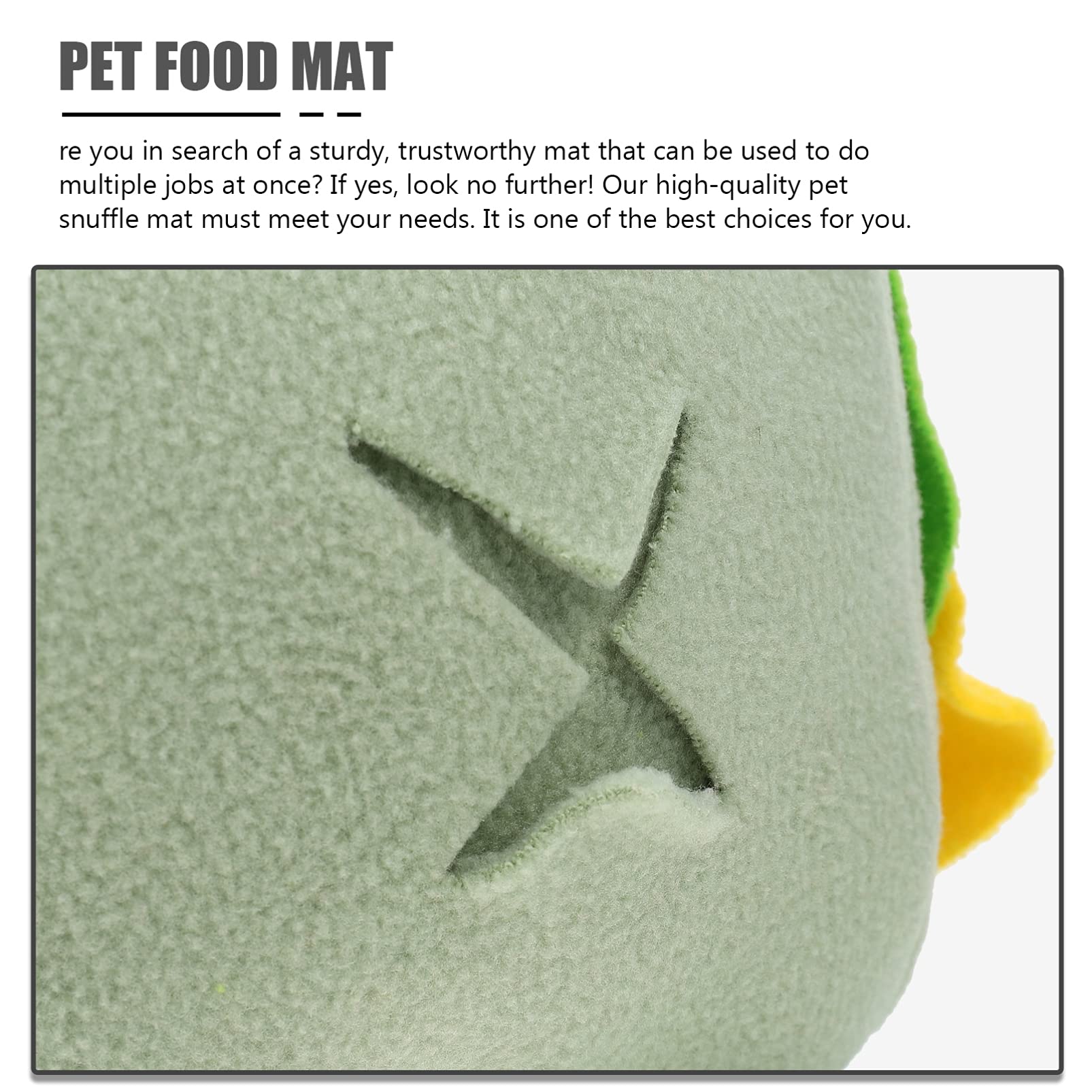 Balacoo Interactive Dog Chew Toy - Missing Food Ball Teething & Foraging Toy for Boredom Relief, Treat Dispenser & Snuffle Mat - Plush Chew Toys for Small Medium Large Dogs - Perfect for Indoor Play, Training & Mental Stimulation