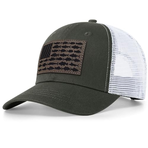 03.leather Fish-grey Green