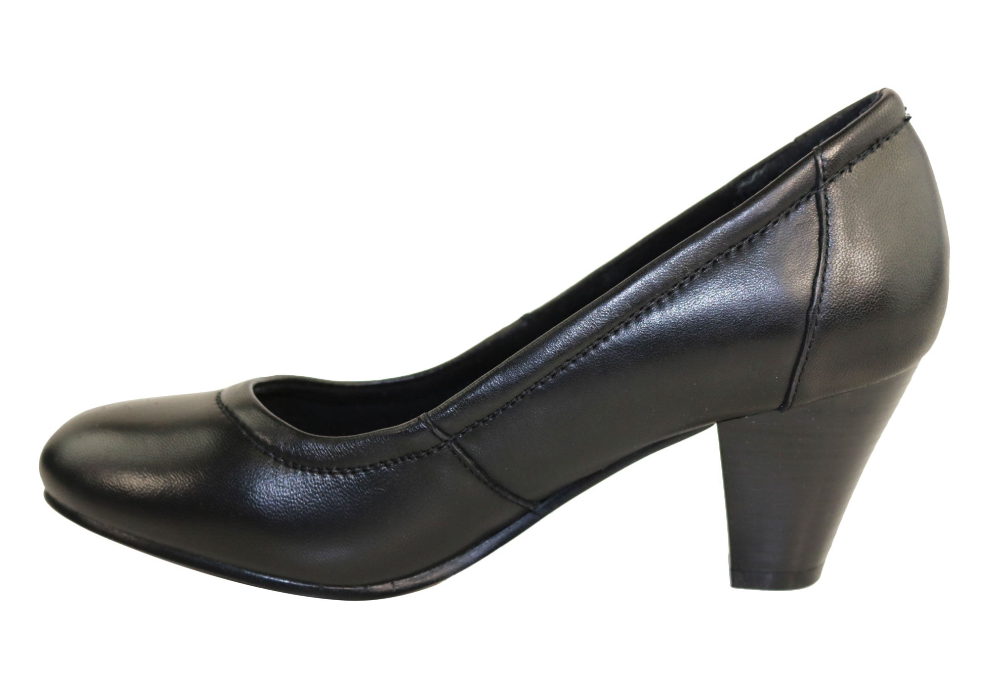Natural Comfort Lisa Women's Comfortable Leather Heels - Elegant Dress Shoes for Work, Party & Wedding Occasions