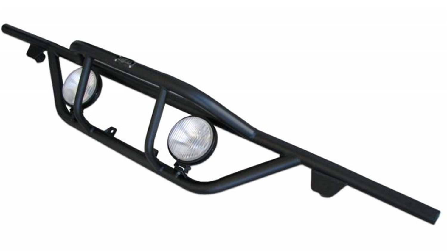 N-Fab T14RR Rear-Runner Light Bar - Gloss Black with Light Tabs | Heavy Duty Off-Road LED Light Mounting System | Perfect for Jeep Wrangler, Tacoma & 4x4 Trucks