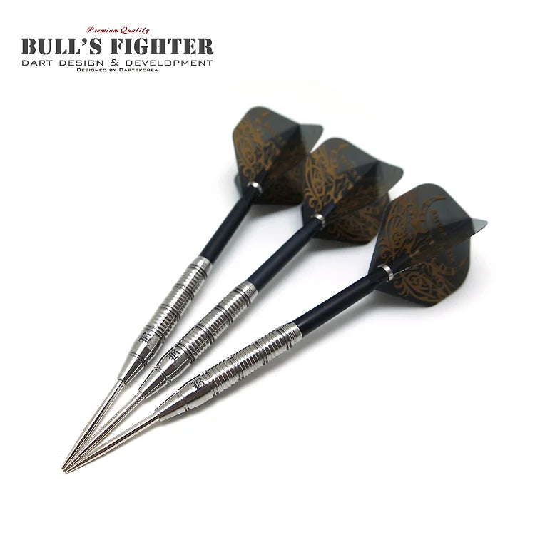 Premium Hyper Black Onyx Steel Tip Darts - 90% Tungsten Professional Darts Set for Precision Play | Perfect for Tournaments, Bars & Home Practice