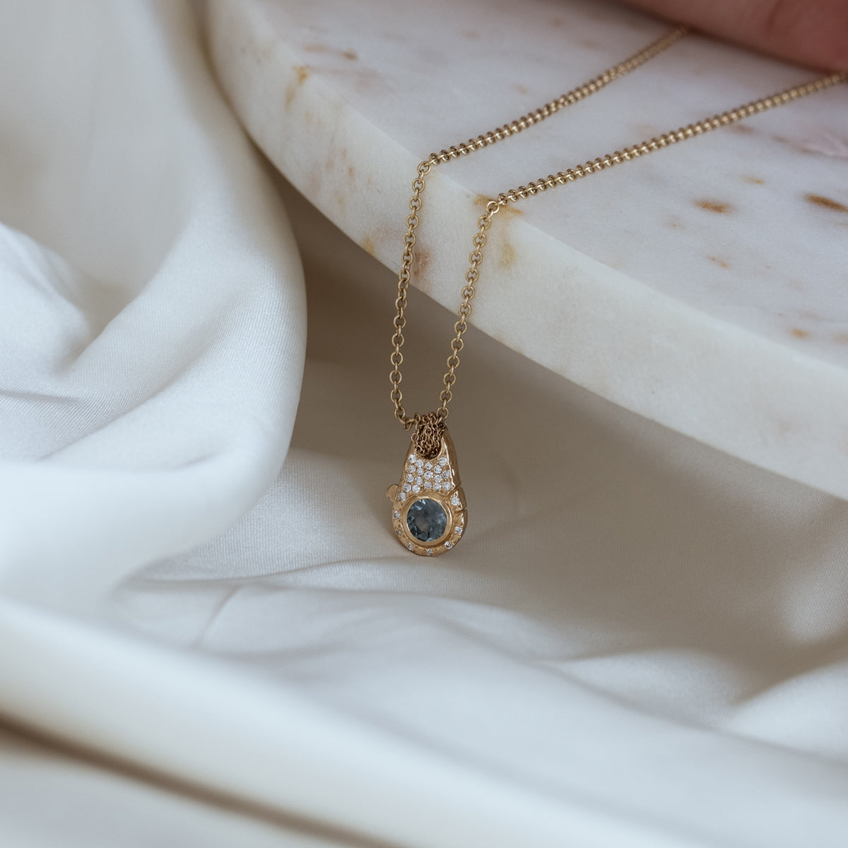 Birthstone Lock Necklace - Personalized Sterling Silver Pendant with 12 Month Gemstones | Perfect Gift for Mom, Daughter, Wife | Birthday, Anniversary, Valentine's Day Jewelry