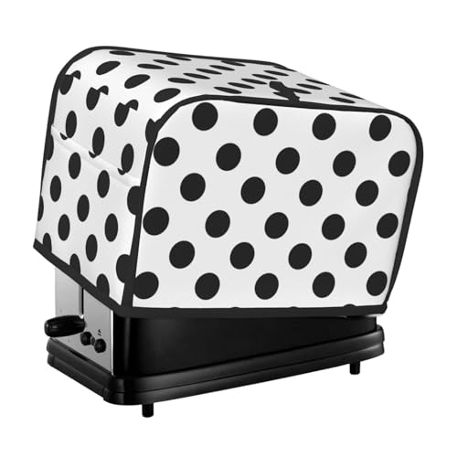Polka Dot Black White