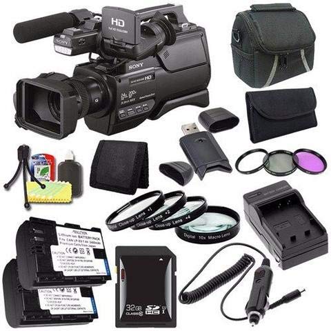 Sony HXR-MC2500 4K Shoulder Mount Camcorder with AVCHD Recording - Professional Video Camera Bundle for Film Making, Wedding & Event Videography