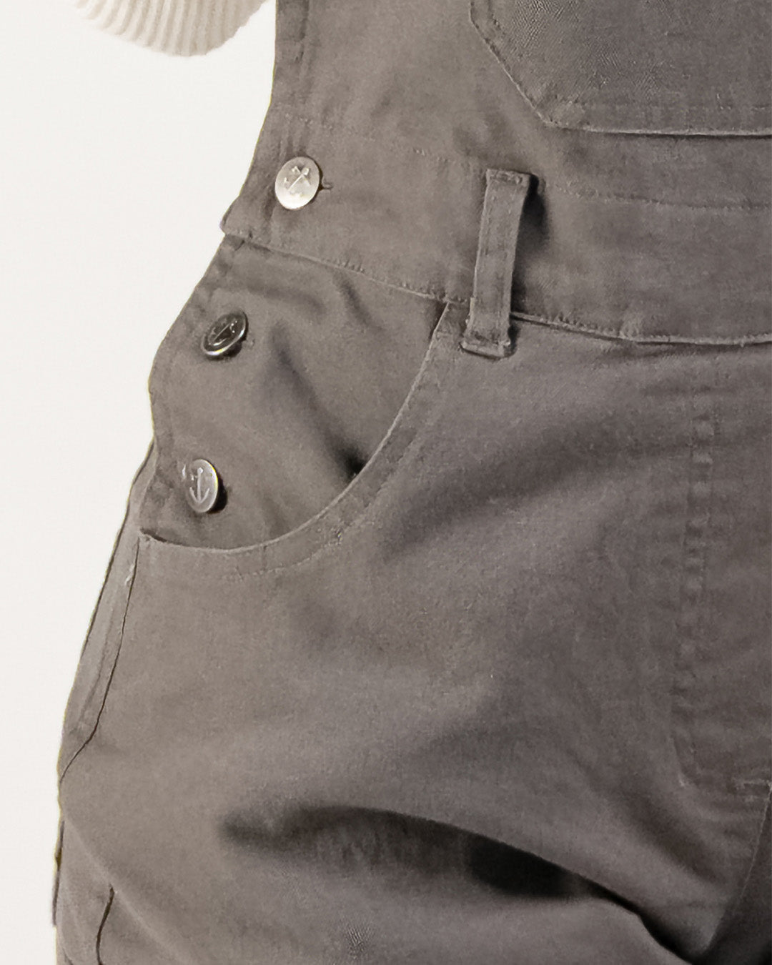 Women's Forever Overalls - Classic Grey Denim Jumpsuit for Casual Wear, Work & Outdoor Activities