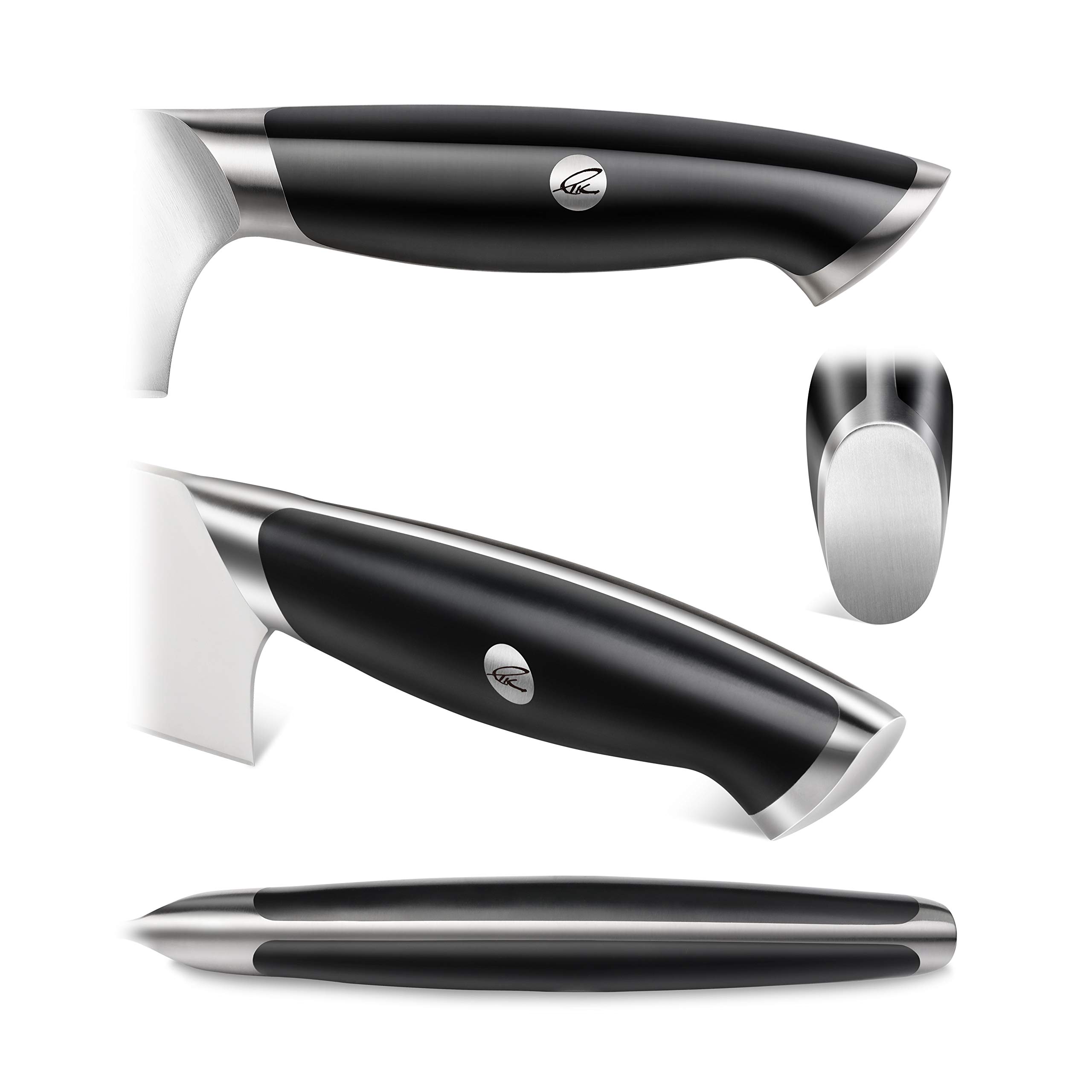 Cangshan Thomas Keller Signature 8-Inch Chef Knife - Swedish Powder Steel Forged, Ergonomic Handle, Razor Sharp Blade - Perfect for Professional Chefs & Home Cooking, Slicing, Dicing, and Chopping Vegetables, Meat, and Herbs