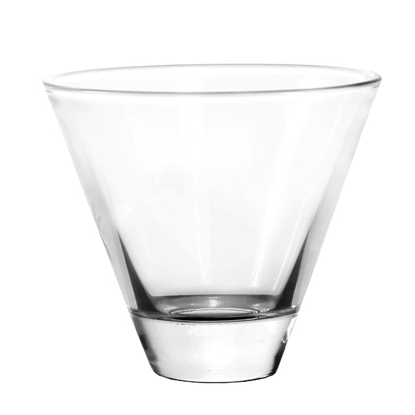 BarConic® 8 oz Stemless Cocktail Glasses Set of 4 - Unbreakable Shatterproof Whiskey Tumblers for Margaritas, Wine, Beer & Mixed Drinks - Perfect for Home Bars, Parties & Outdoor Entertaining