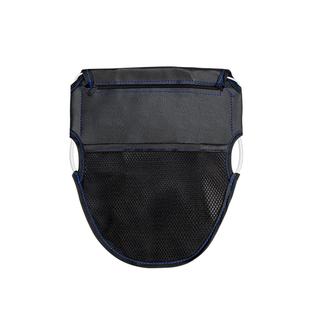 Zcargel Universal Motorcycle Under Seat Storage Bag - PU Leather Waterproof Scooter Seat Organizer Pouch for Electric Bike, Motorcycle & Scooter - Perfect for Commuting, Travel & Daily Storage