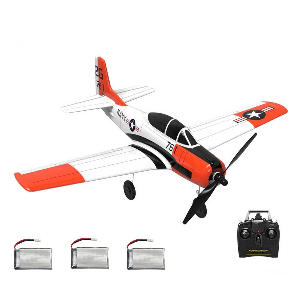 QAQQVQ 4 Channel RC Plane - Ready to Fly Remote Control Airplane for Adults & Kids, 360° Stunt Drone with Easy Operation | Perfect Outdoor Hobby Gift for Beginners & Advanced Users (Great for Backyard Flying, Park Adventures & Aerial Photography)