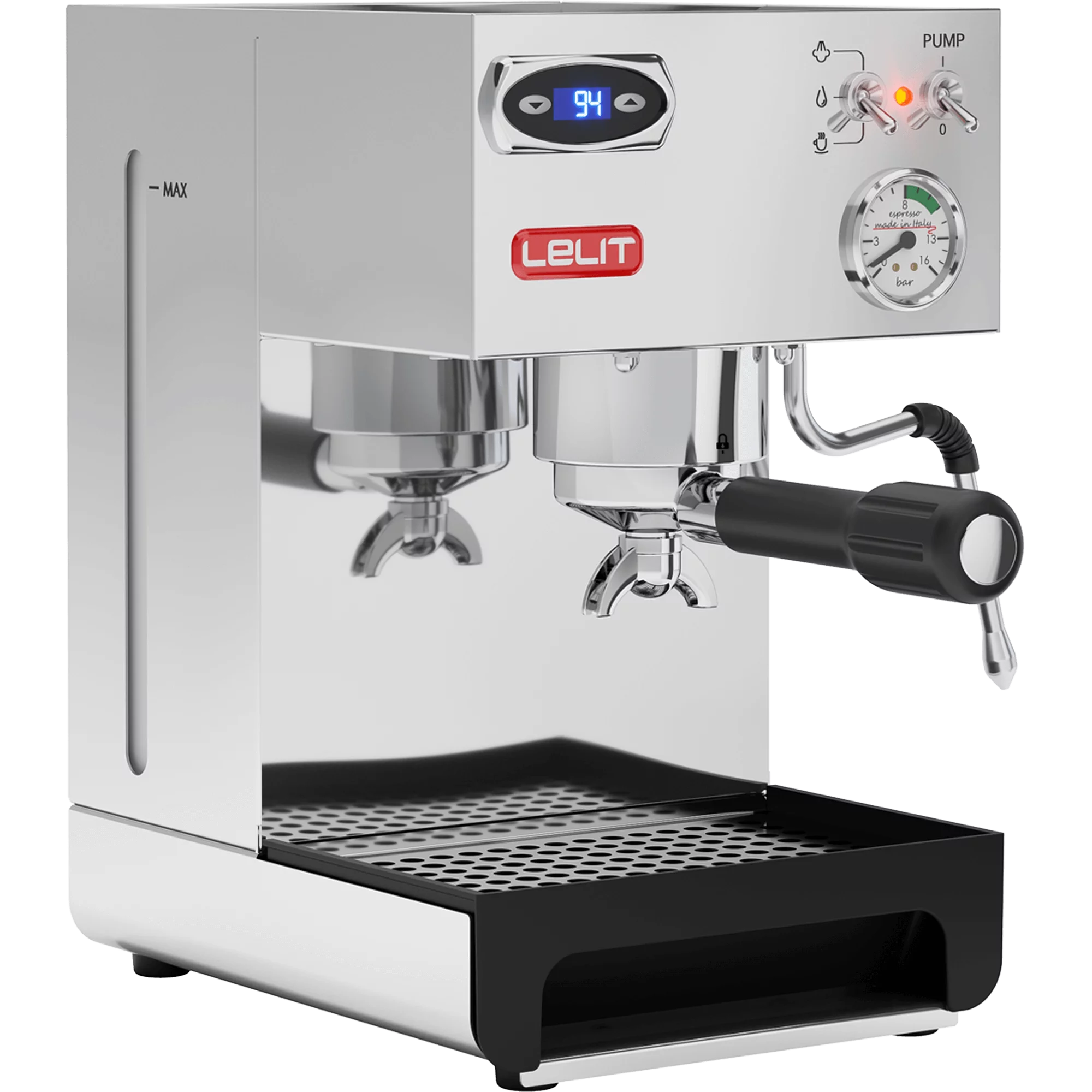 Lelit Anna PL41TEMD Espresso Machine - 15 Bar Pressure, PID Temperature Control, Professional Home Coffee Maker for Latte & Cappuccino | Perfect for Small Kitchens & Coffee Enthusiasts