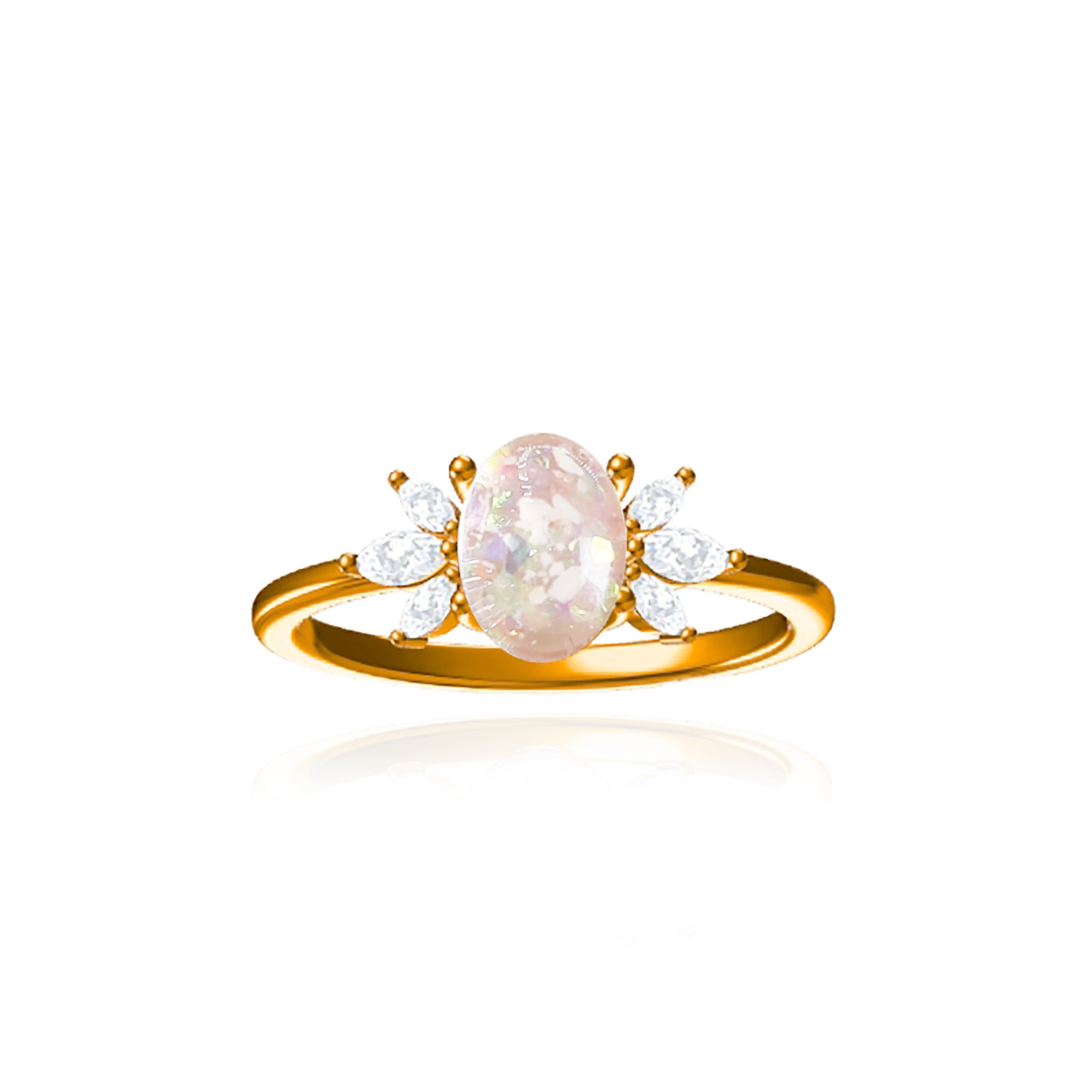 Radiant Memories Ashes Ring - Elegant Memorial Jewelry for Loved Ones - Perfect for Remembrance, Funerals & Keepsakes