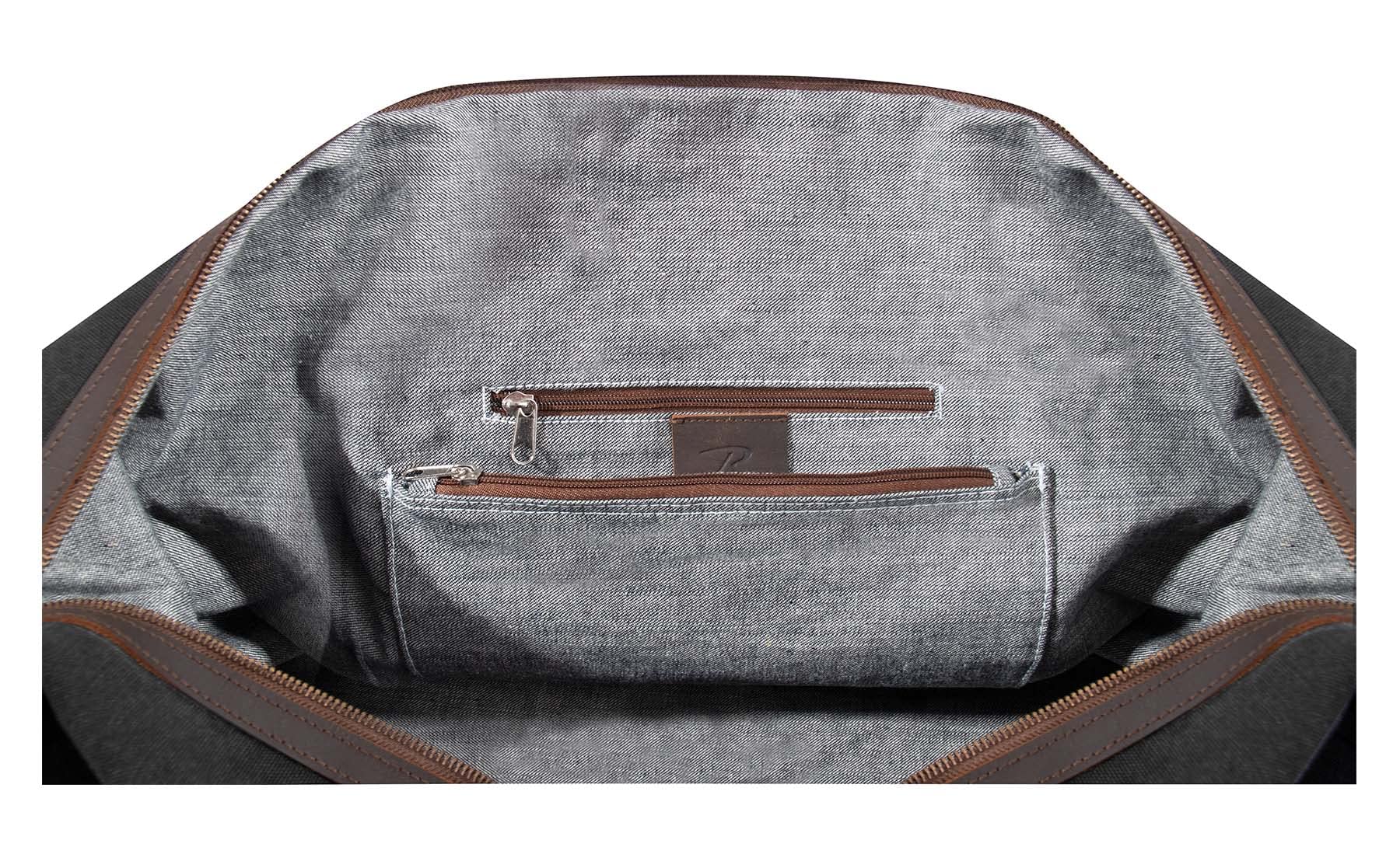 Rothco Canvas Medic Bag - Durable Crossbody Shoulder Bag with Leather Straps for Outdoor, Hiking & Everyday Use