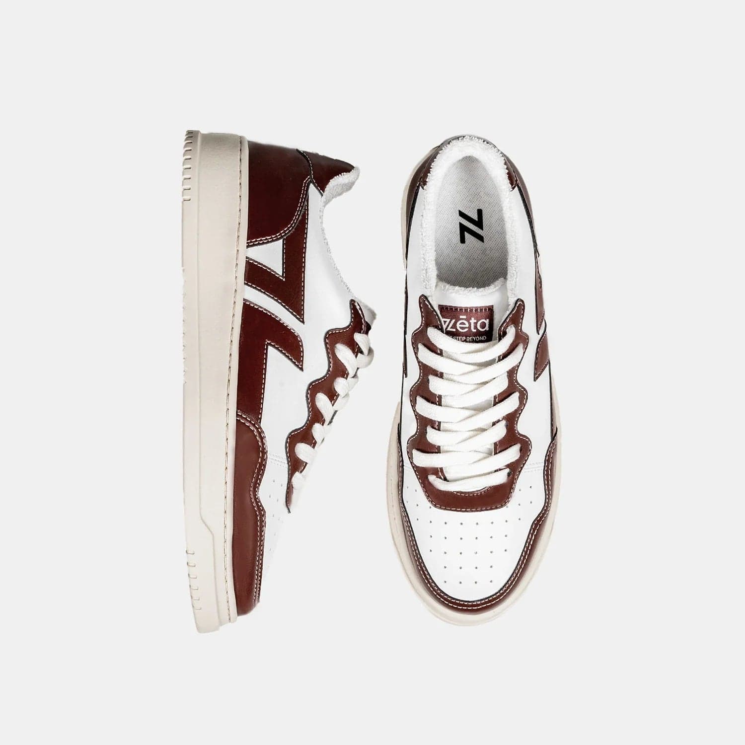 Olea Unisex Recycled Vegan Olive Leather Sneakers - Eco-Friendly Bordeaux Color Casual Shoes for Men & Women | Perfect for Walking, Travel & Sustainable Fashion