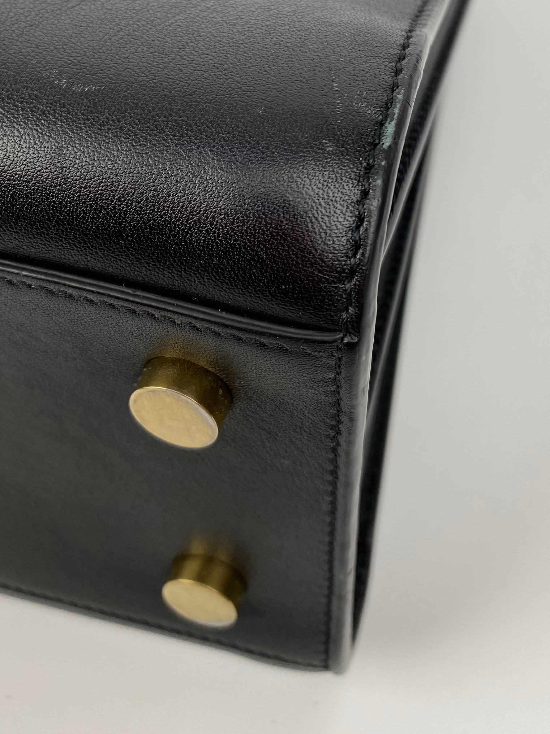 Saint Laurent Small Black Sac De Jour Tote Bag - Luxury Leather Handbag for Women | Perfect for Work, Travel & Everyday Use