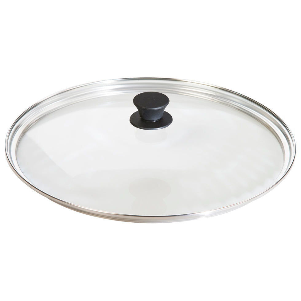 38cm Tempered Glass Lid - Shatterproof & Heat-Resistant for Cooking, Baking & Food Storage - Perfect for Pots, Pans & Meal Prep