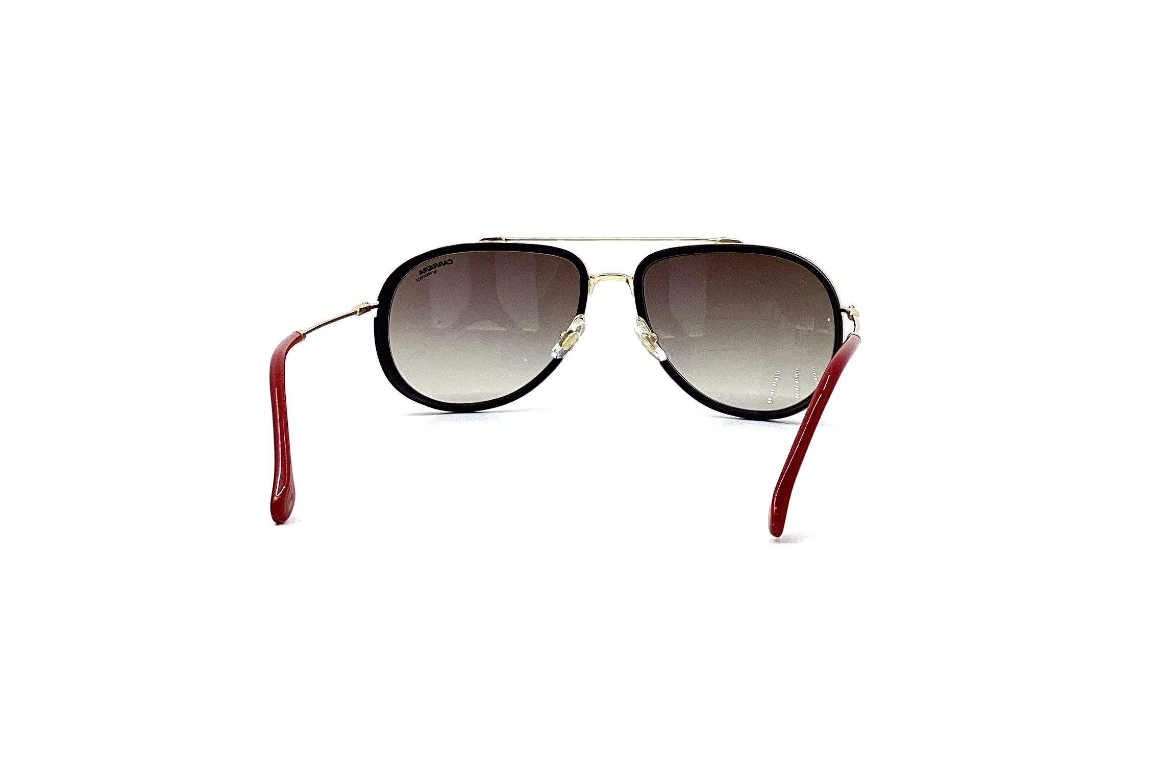 Carrera 166/S Sunglasses Gold Black - Polarized Aviator Sunglasses for Men & Women - UV Protection, Stylish & Durable - Perfect for Driving, Travel & Outdoor Activities