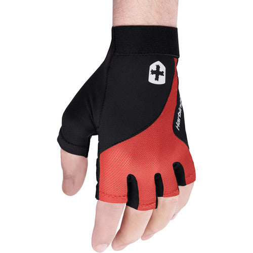 Harbinger Unisex Flexfit Gloves 2.0 - Breathable Weightlifting & Gym Gloves for Men & Women (Red) - Perfect for CrossFit, Powerlifting & Workout Training