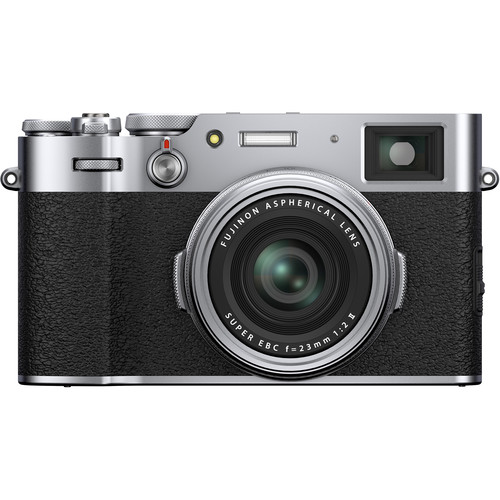 FUJIFILM X100V 26.1MP Digital Camera with 23mm F2 Lens - Silver | Compact Mirrorless Camera for Street Photography, Travel & Vlogging | 4K Video & Advanced Hybrid Viewfinder