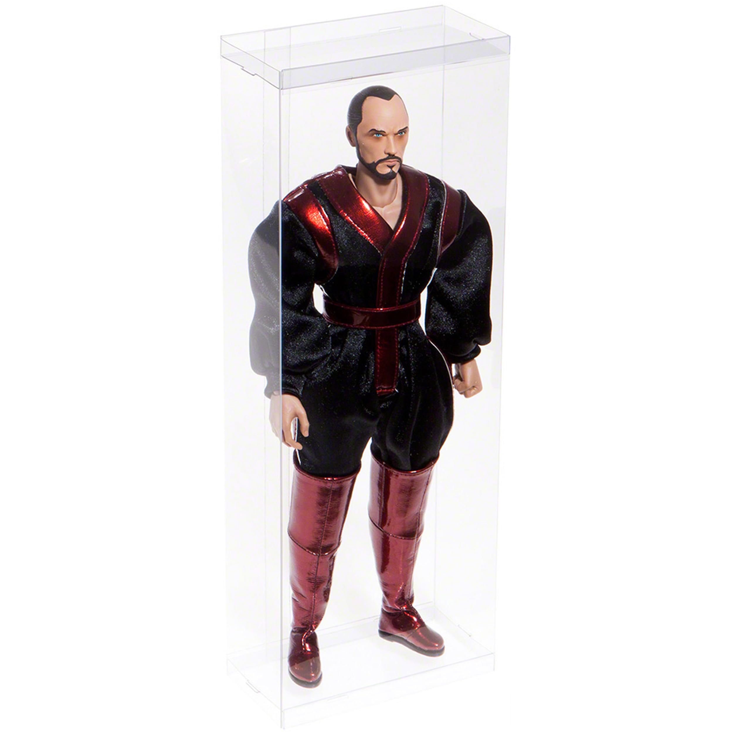 Clear Folding Display Box for 11-12.5 Inch Dolls & Action Figures - 5